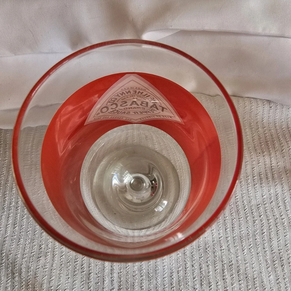 Set of 8 Tabasco Bloody Mary Stem Glases